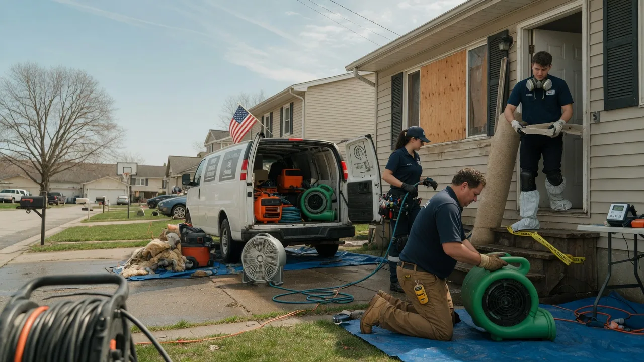 Water Damage Restoration in Marion, OH near me